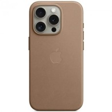 Чохол Leather Case with MagSafe Apple iPhone 15 Pro (Тауп)