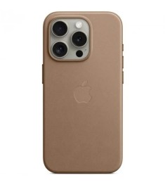 Чохол Leather Case with MagSafe Apple iPhone 15 Pro (Тауп)