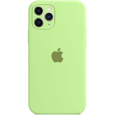 Силикон Original RoundCam Case Apple iPhone 11 Pro Max (10) Mint