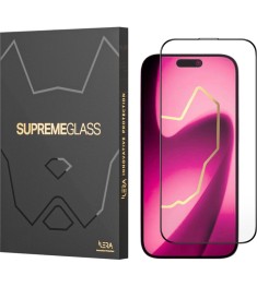 Защитное стекло iLera DeLuxe Original Apple iPhone 17 (Black) iLFCDL17