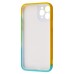 Силикон WAVE Watercolor Case iPhone 11 Pro Max (yellow/dark green)