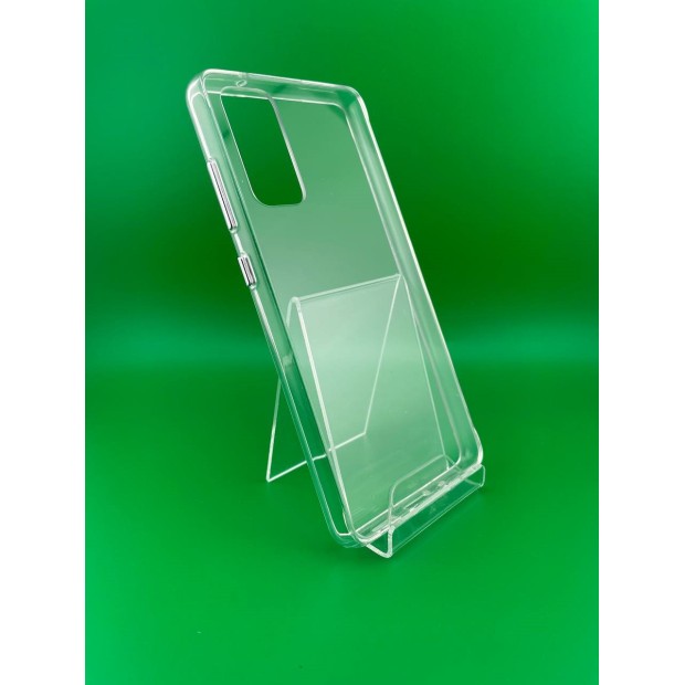 Силіконовий чохол Space Case для Samsung Galaxy S20 FE (Прозорий)