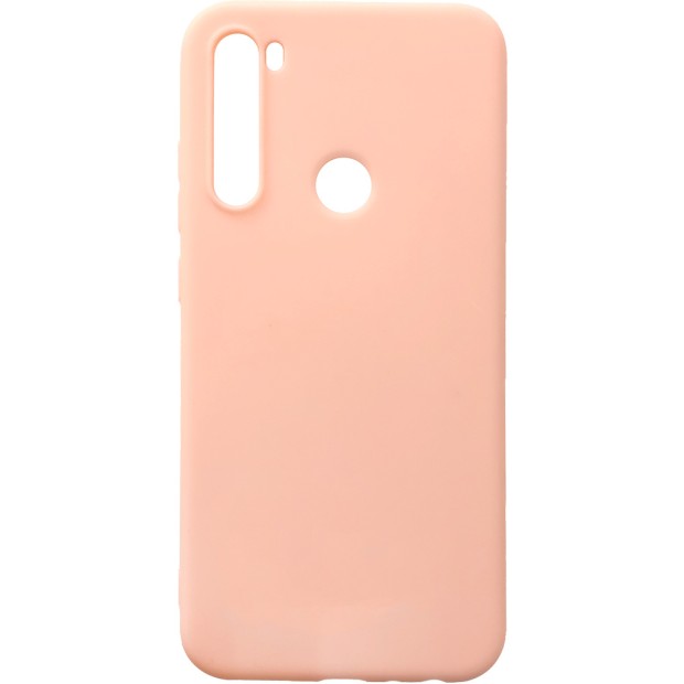 Силіконовий чохол iNavi Color для Xiaomi Redmi Note 8 (рожевий)