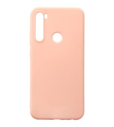 Силіконовий чохол iNavi Color для Xiaomi Redmi Note 8 (рожевий)