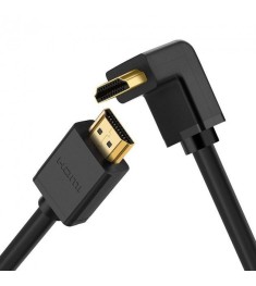 Кабель UGREEN HD103 HDMI - HDMI Angle 90 (1м) (Чорний) (10172)