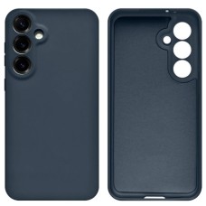 Силікон Оригінальний Преміум Samsung Galaxy S25 (ShutCam) (Темно-синій)