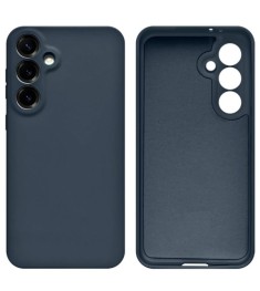 Силікон Оригінальний Преміум Samsung Galaxy S25 (ShutCam) (Темно-синій)