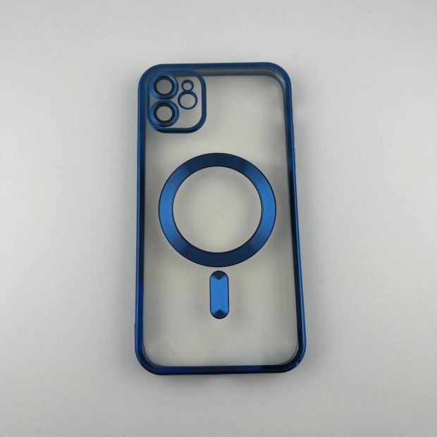 Чохол UMKU Shining з MagSafe для Apple iPhone 11 (Сталевий синій)