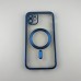 Чехол UMKU Shining with MagSafe Apple iPhone 11 (Steel Blue)