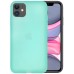 Силікон TPU Латекс Apple iPhone 11 (Бірюзовий)