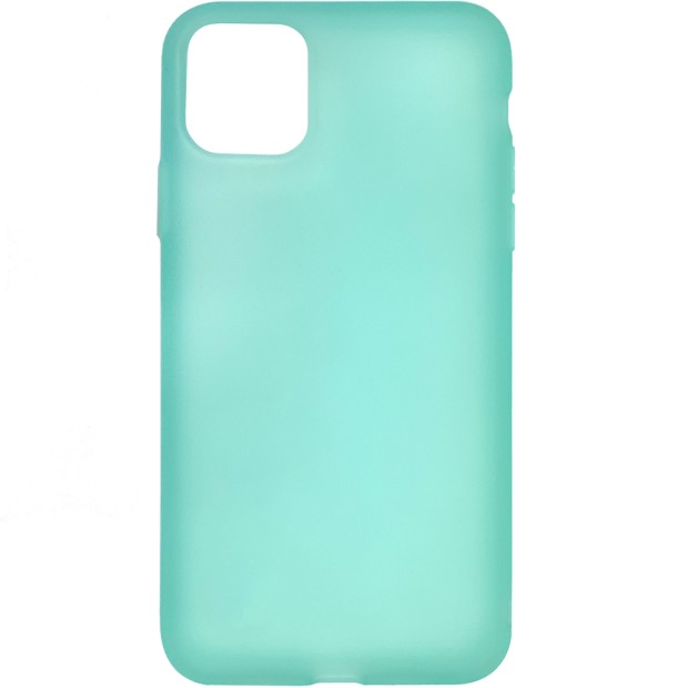 Силікон TPU Латекс Apple iPhone 11 (Бірюзовий)