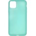Силікон TPU Латекс Apple iPhone 11 (Бірюзовий)