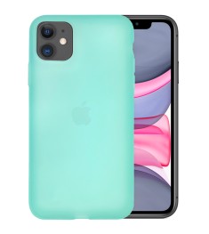 Силикон TPU Latex Apple iPhone 11 (Бирюзовый)