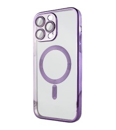 Чохол UMKU Shining with MagSafe для Apple iPhone 13 Pro (Аметист)