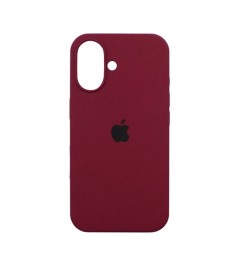 Силіконовий оригінальний чохол круглої форми для Apple iPhone 16 (57) у кольорі ..