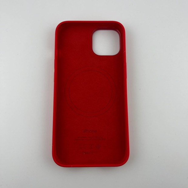Чохол Silicone Case with MagSafe для Apple iPhone 14 (Червоний)