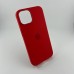 Чохол Silicone Case with MagSafe для Apple iPhone 14 (Червоний)