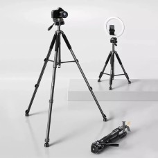 Штатив Rtako VT-990S 1.9m Hexagonal Photography Tripod Carbon (Black)