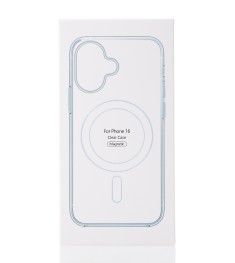 Case Clear з MagSafe для Apple iPhone 16 (Прозорий)