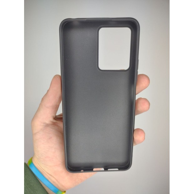 Силіконовий графітовий чохол для Xiaomi Redmi Note 12 4G (Чорний), Харків, Київ, Україна