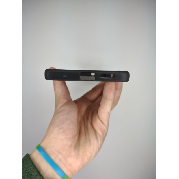 Силіконовий графітовий чохол для Xiaomi Redmi Note 12 4G (Чорний), Харків, Київ, Україна