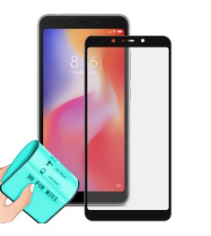 Захисне скло 5D Ceramic Xiaomi Redmi 6  /  6A Чорне