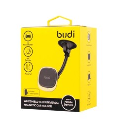 Автотримач Budi Windshield Flex Universal Magnetic Car Holder (Чорний) CM560B U