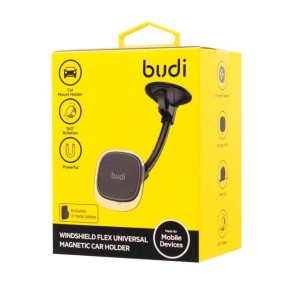 Автотримач Budi Windshield Flex Universal Magnetic Car Holder (Чорний) CM560B U