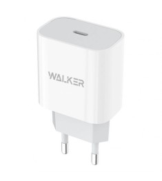 Адаптер зарядного пристрою Walker WH-39 20W (1 Type-C) (Білий)