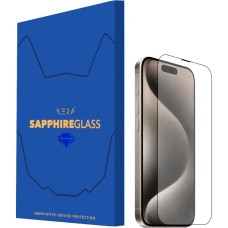 Защитное стекло iLera Sapphire Ultra+ Glass Apple iPhone 15 Pro (Black) iLSPDL+15Pr