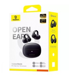 Беспроводные наушники-гарнитура заушные спортивные Baseus Bowie MC1 (Black)