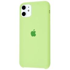 Силикон Original Round Case Apple iPhone 11 (27) Grass Green