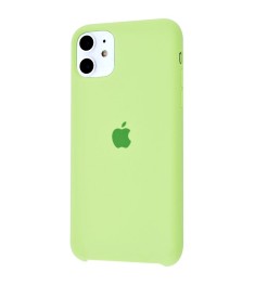 Силикон Original Round Case Apple iPhone 11 (27) Grass Green