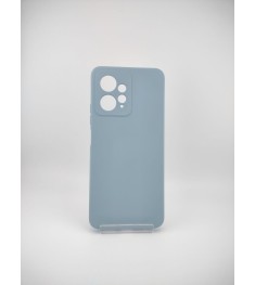 Силіконова накладка Original Xiaomi Redmi Note 12 4G (ShutCam) (Блідо-блакитний)..