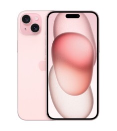 Мобільний телефон Apple iPhone 15 256Gb (E-Sim) (Pink) (Grade A) 89% Б / У O