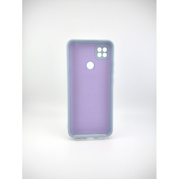 Силіконовий чохол Original Xiaomi Redmi 9C (ShutCam) (Блідо-блакитний)