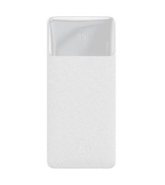 Зовнішній акумулятор Baseus Bipow Overseas 30000mAh 15W (PPBD050202) (Білий) (Уц..