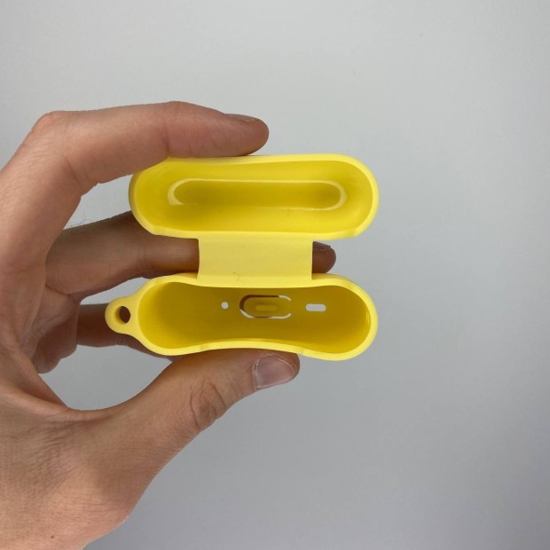 Чохол для навушників Full Silicone Case Apple AirPods Pro 2 (Mellow Yellow)