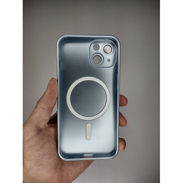 Накладка ColorPlus Armor Cameras MagSafe для Apple iPhone 14 (Світло-блакитний)