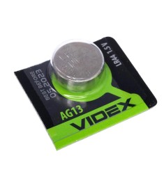 Батарейка для часов Videx AG 13 LR44 (1шт)