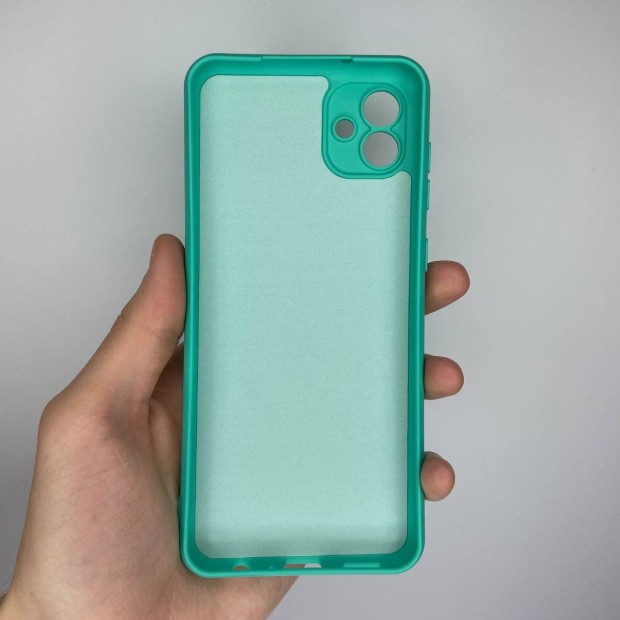 Силікон Оригінал Samsung Galaxy A04 (2022) (ShutCam) (Бірюзовий)