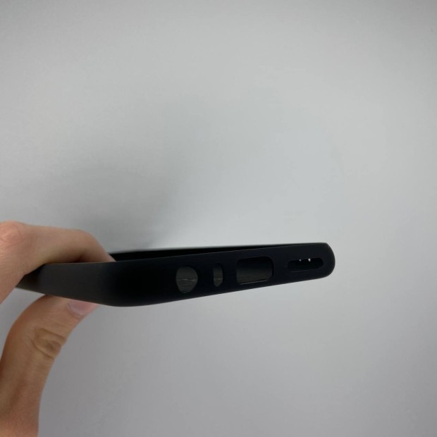 Силіконова оригінальна накладка на камеру Xiaomi Redmi Note 8T (Чорна)