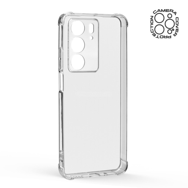 Силикон 6D Realme C75 4G (ShutCam) (Прозрачный)