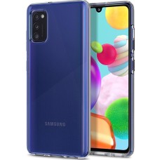 Силіконовий чохол Virgin для Samsung Galaxy А41 (2020) (прозорий)