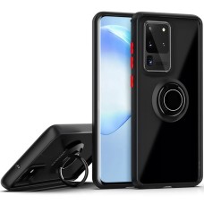 Накладка Totu Ring Armor Case Samsung Galaxy S20 Ultra (2020) (Чёрный)