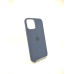 Чохол Silicone Case with MagSafe для Apple iPhone 12 Pro Max (Deep Navy)