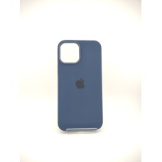 Чохол Silicone Case with MagSafe для Apple iPhone 12 Pro Max (Deep Navy)