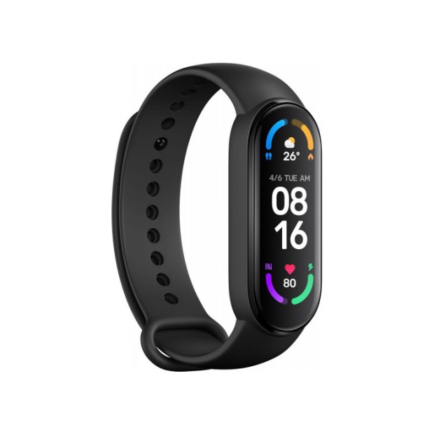 Фитнес-трекер Xiaomi Mi Smart Band 6 (Black) (Товар c уценкой, Grade A) DL