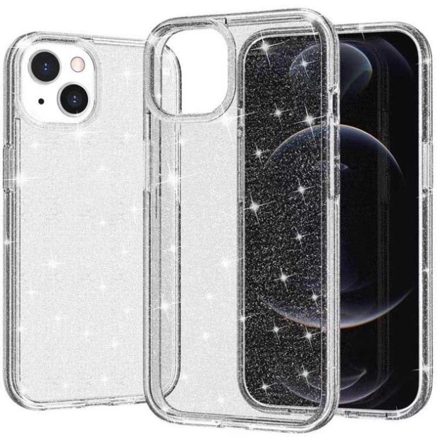 Силікон Brilliant Apple iPhone 15 (ShutCam) (Прозорий)