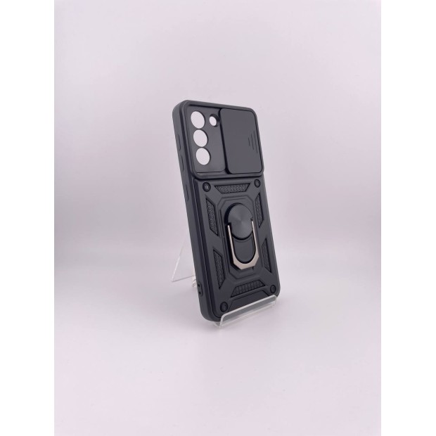 Бронь-чехол Ring Serge Armor Case Samsung Galaxy S21 (ShutCam) (Чёрный)